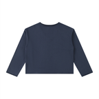 Born Worthy Women's Raw Hem Long Sleeve T-Shirt