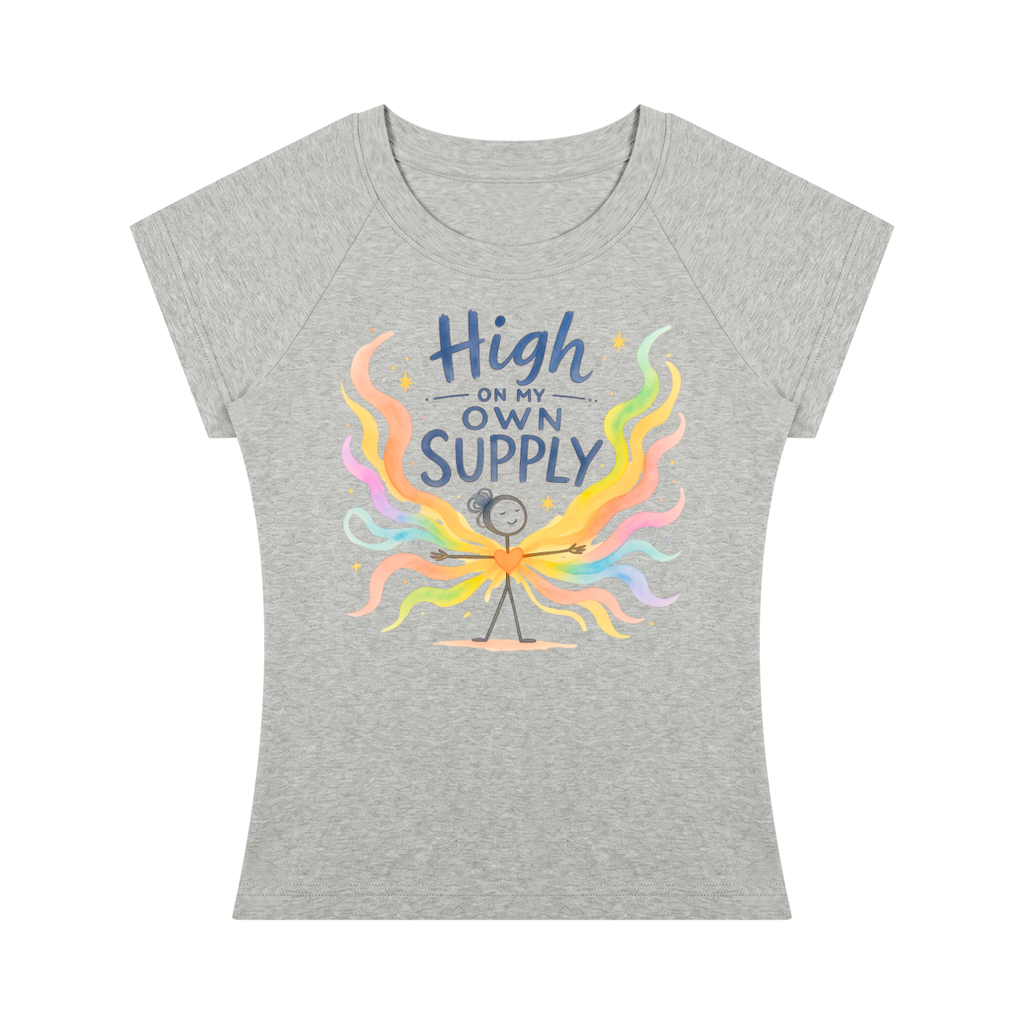 High on Supply Women’s Slim Raglan T-Shirt