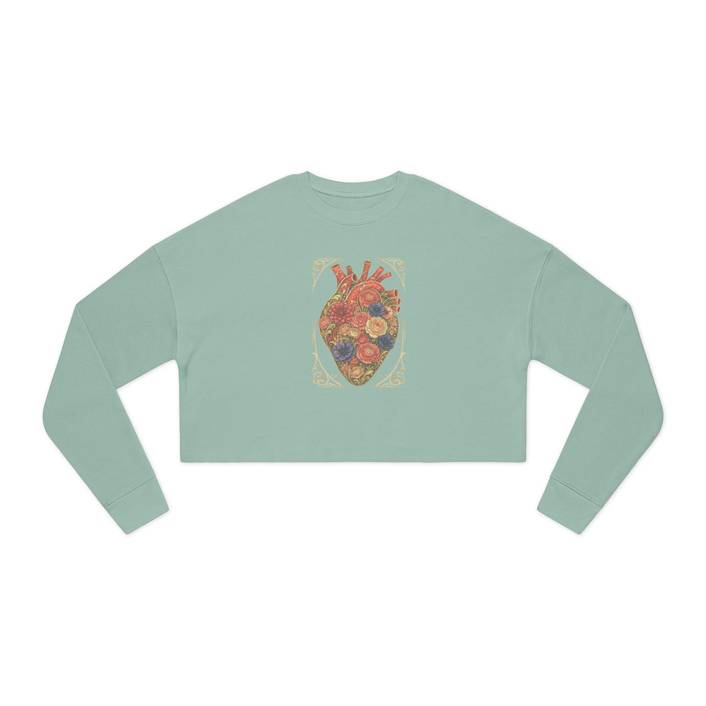 Cropped Sweatshirt —Nouveau Garden