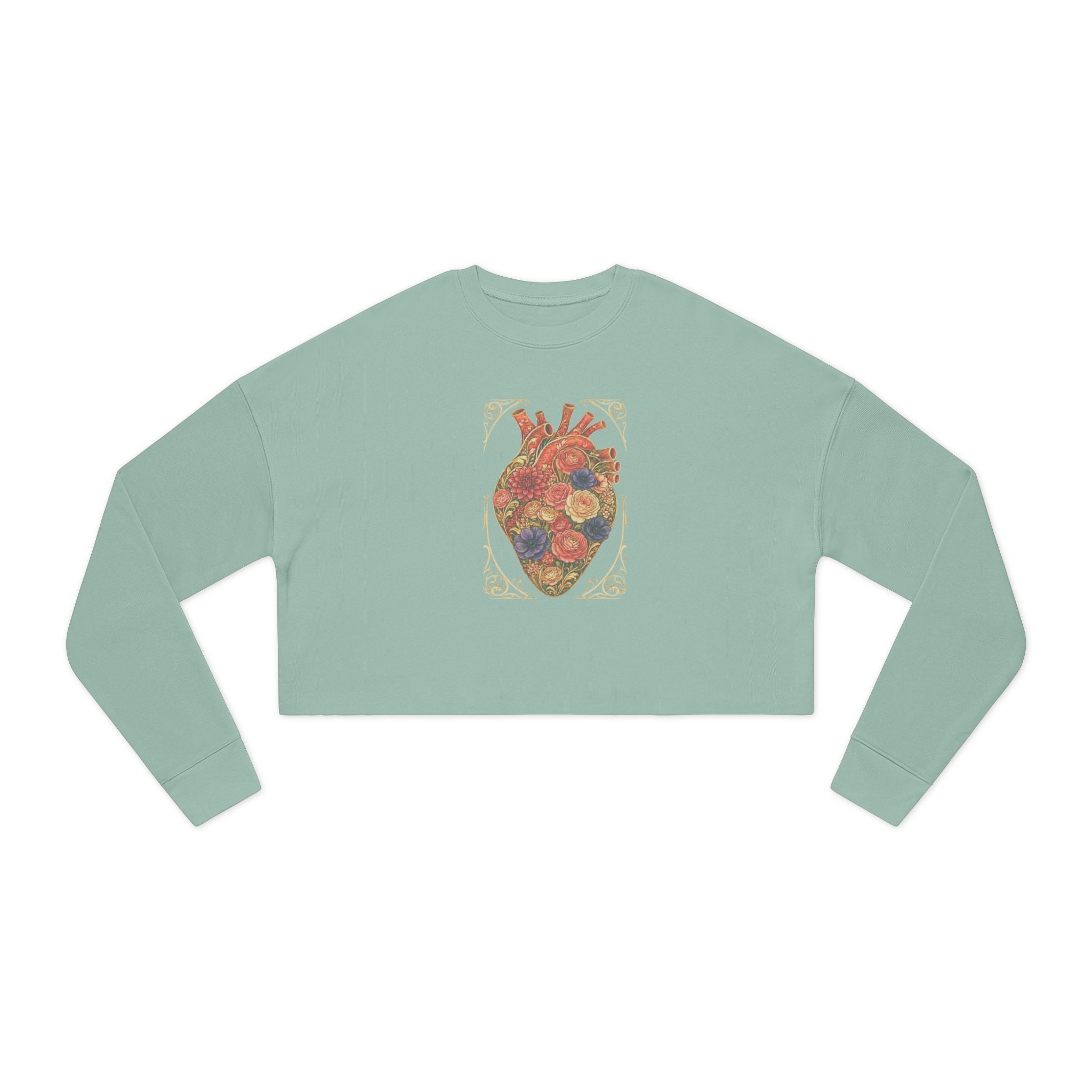 Cropped Sweatshirt —Nouveau Garden