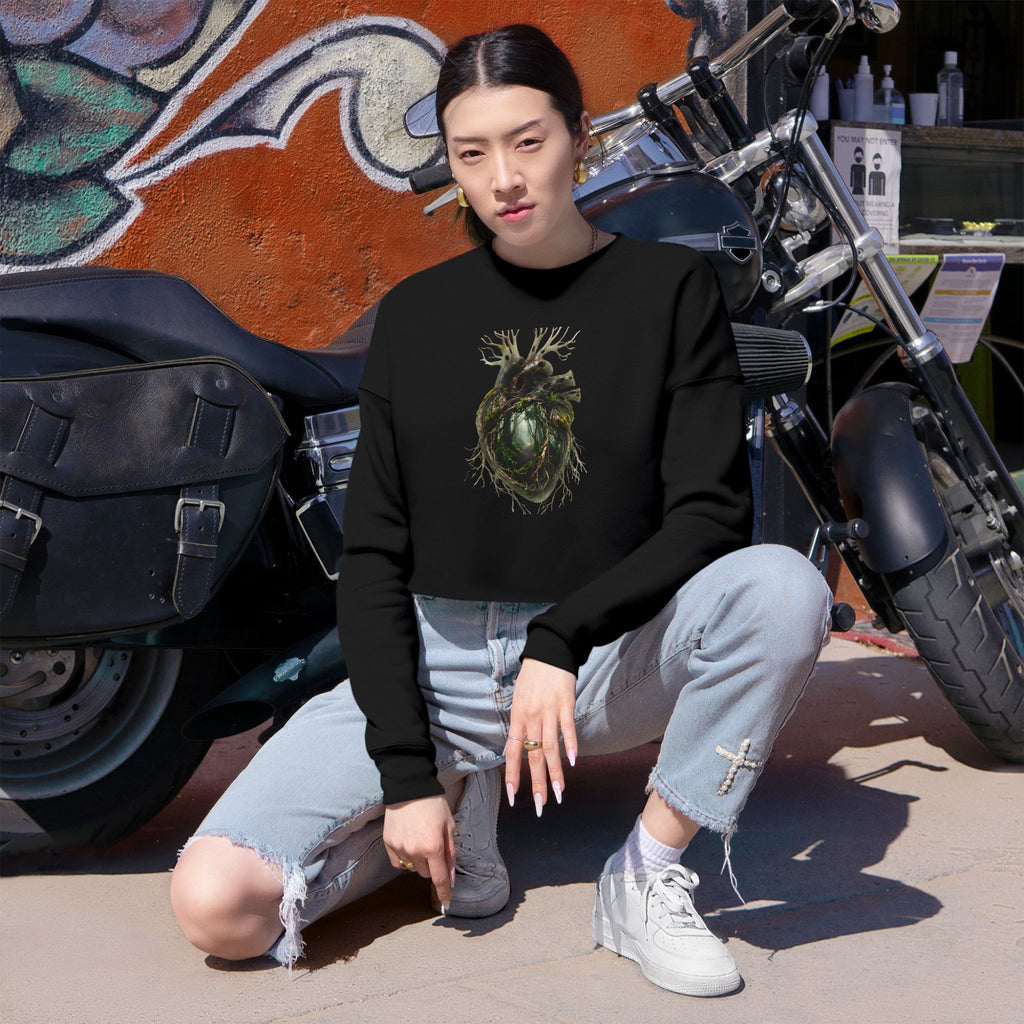 Dark Forest Cropped Sweatshirt