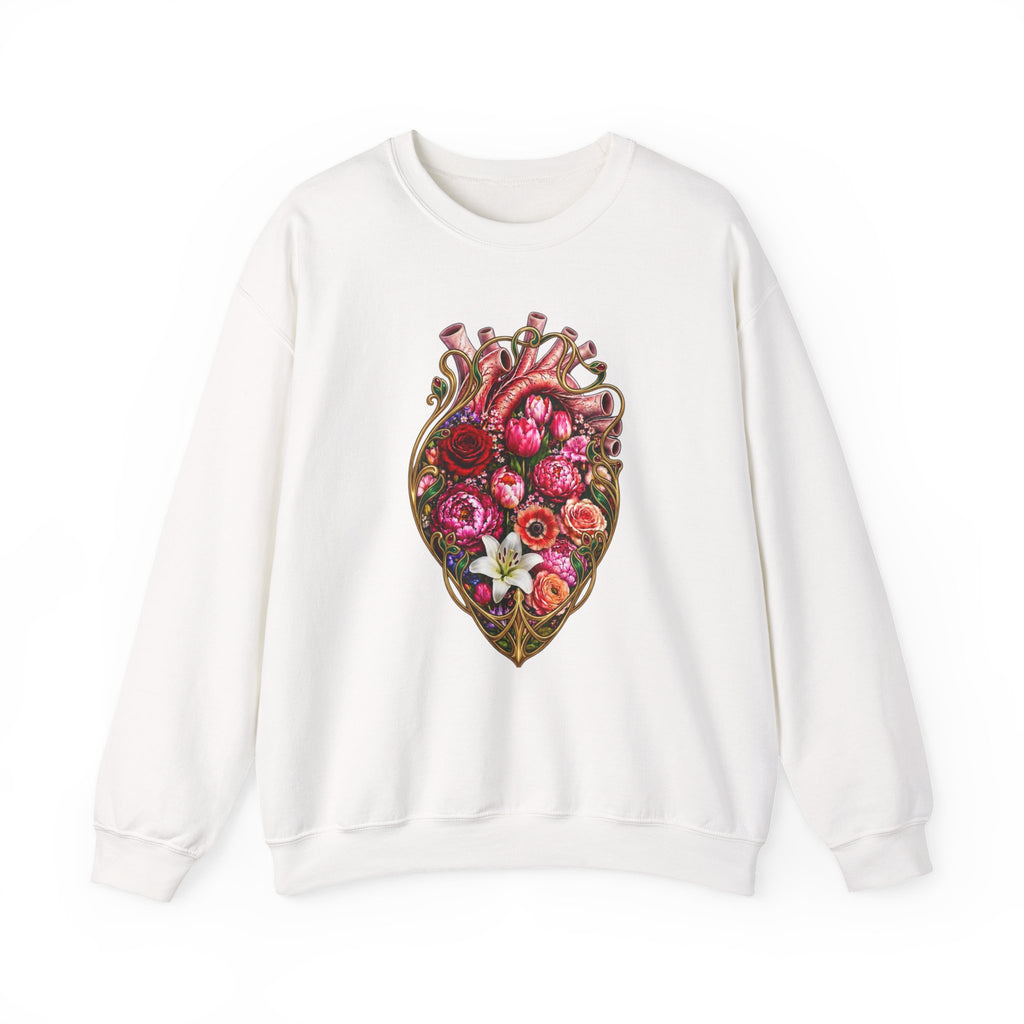 Nouveau Heart Crewneck Sweatshirt