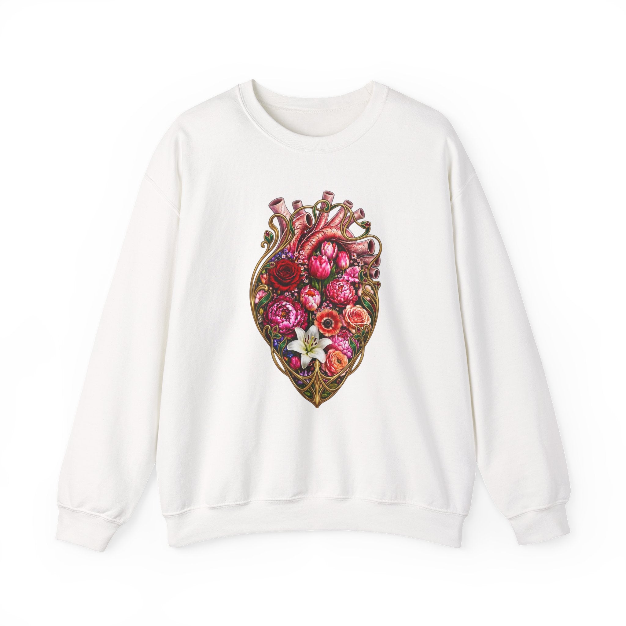 Nouveau Heart Crewneck Sweatshirt