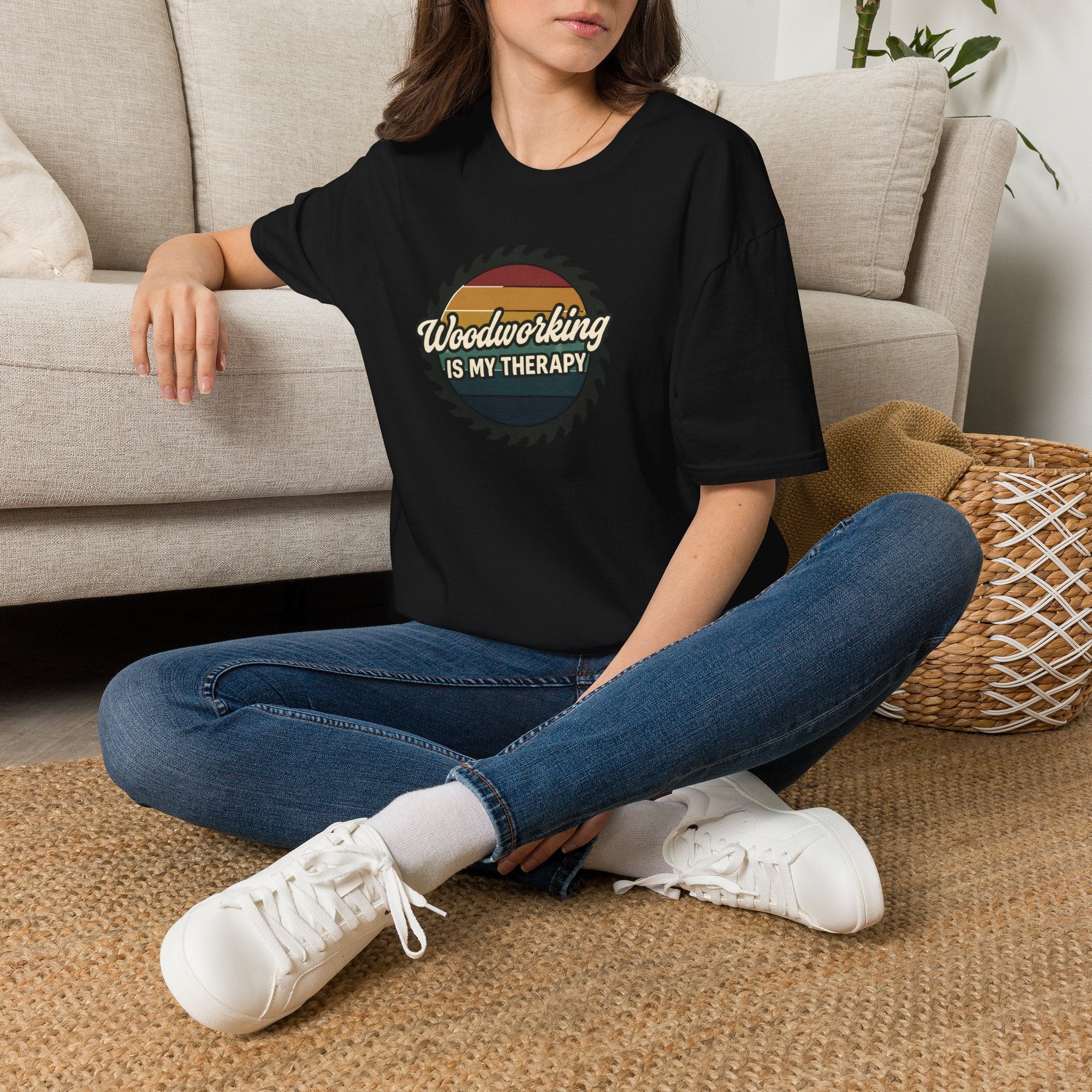 Woodworking Is My Therapy T-Shirt