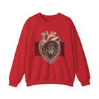 Wolf Heart Crewneck Sweatshirt