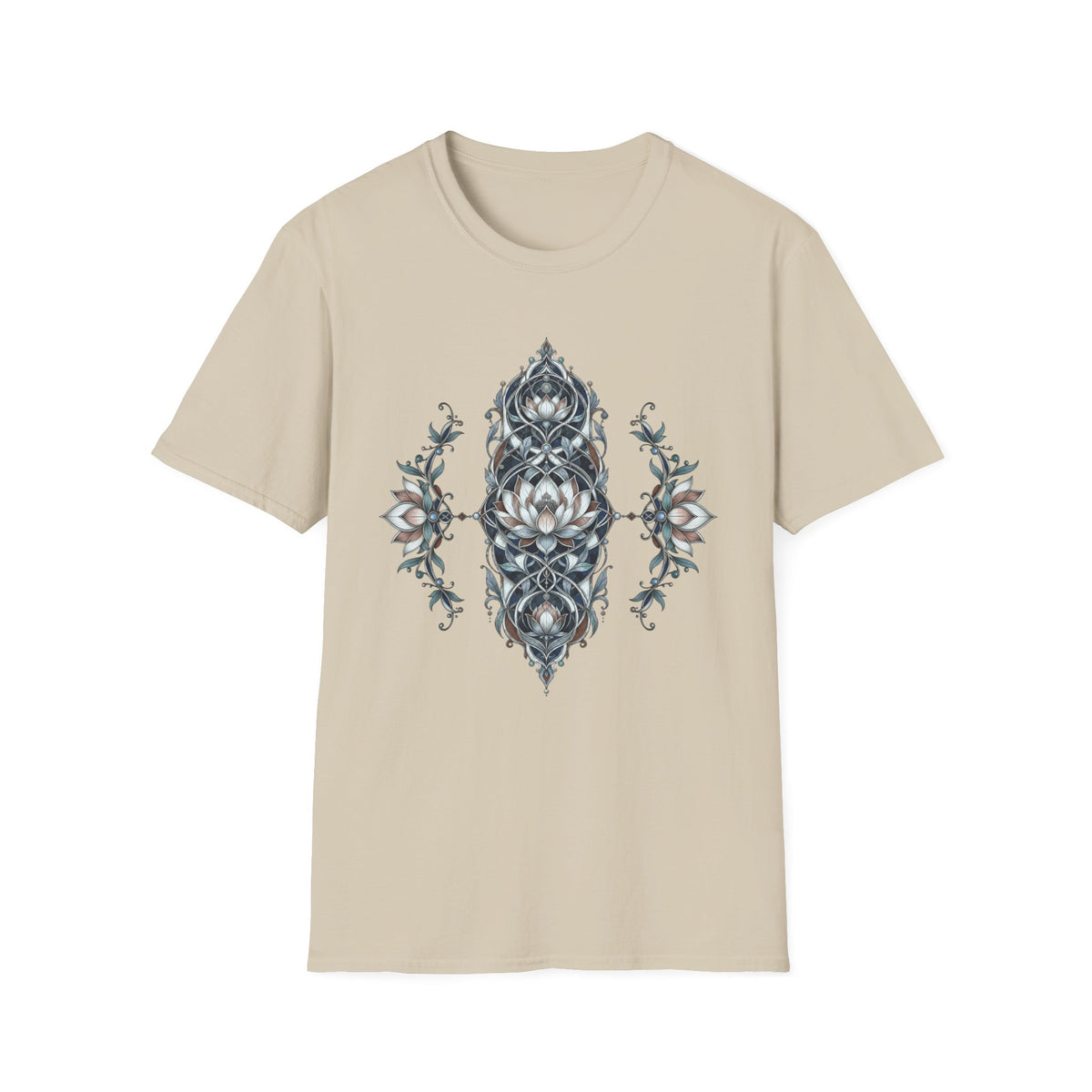 Lotus Mandala Design T- Shirt
