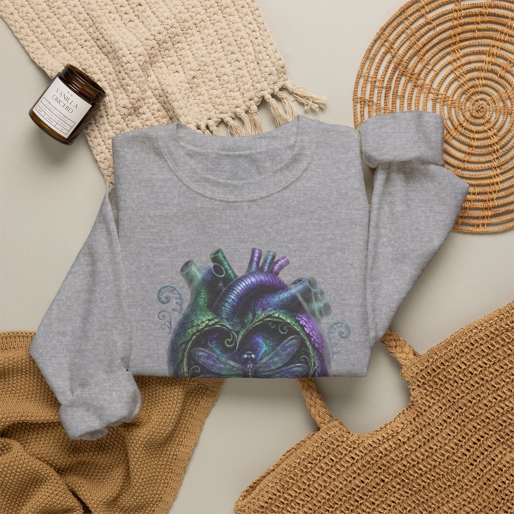 Dragonfly Heart Crewneck Sweatshirt