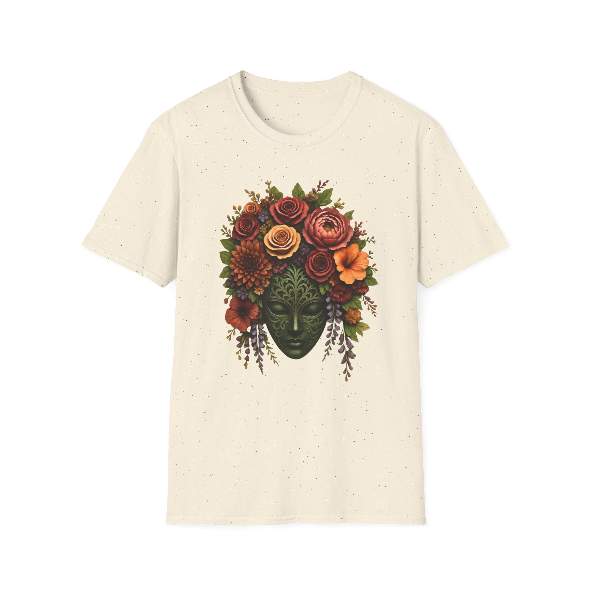 Black Mask Heart T-Shirt