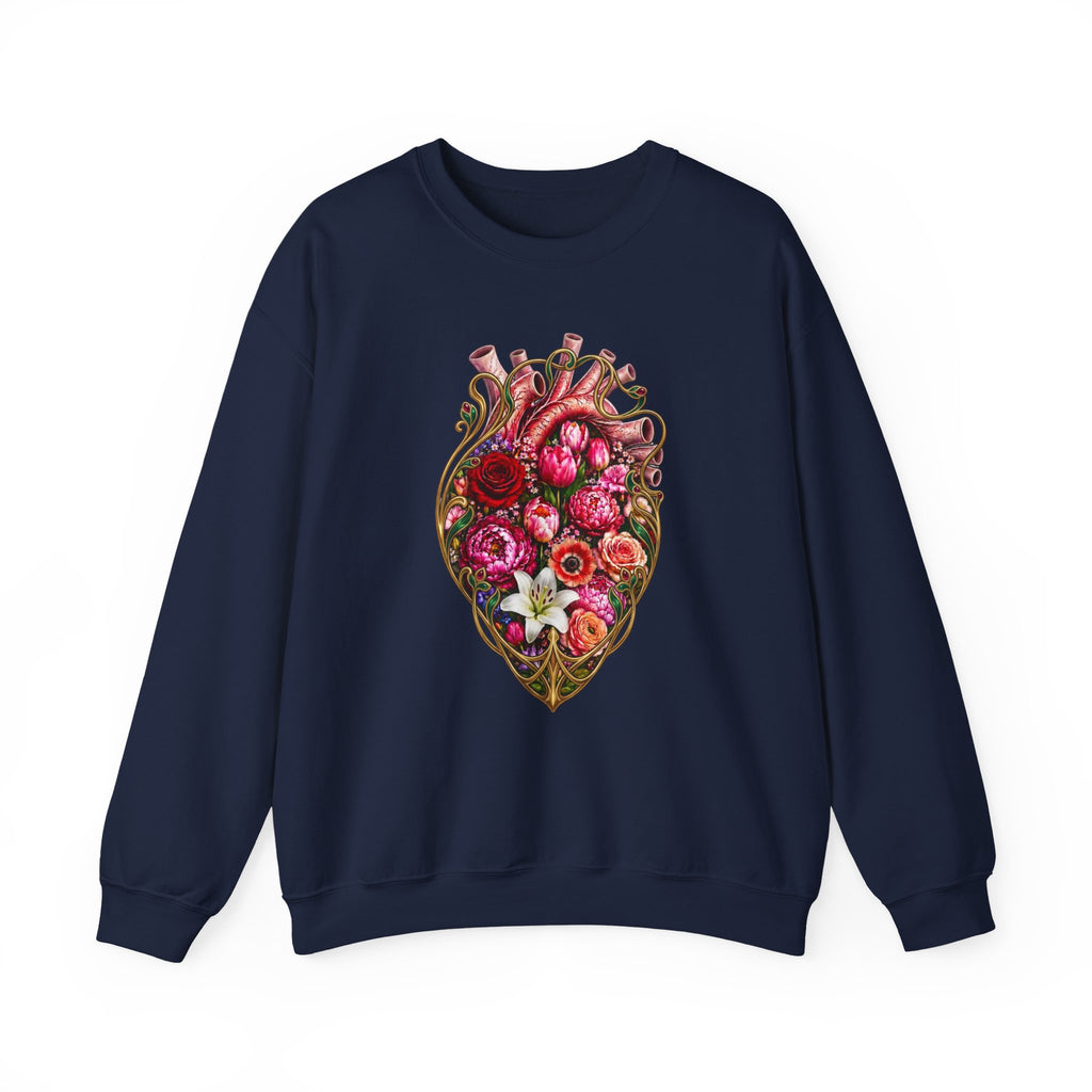 Nouveau Heart Crewneck Sweatshirt
