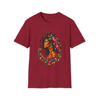 Peonies Stained Glass Graphic Tee