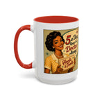 Vintage Coffee Mug – “A Day Keeps the Doctor Away!” Retro Diner Design (11/15oz)