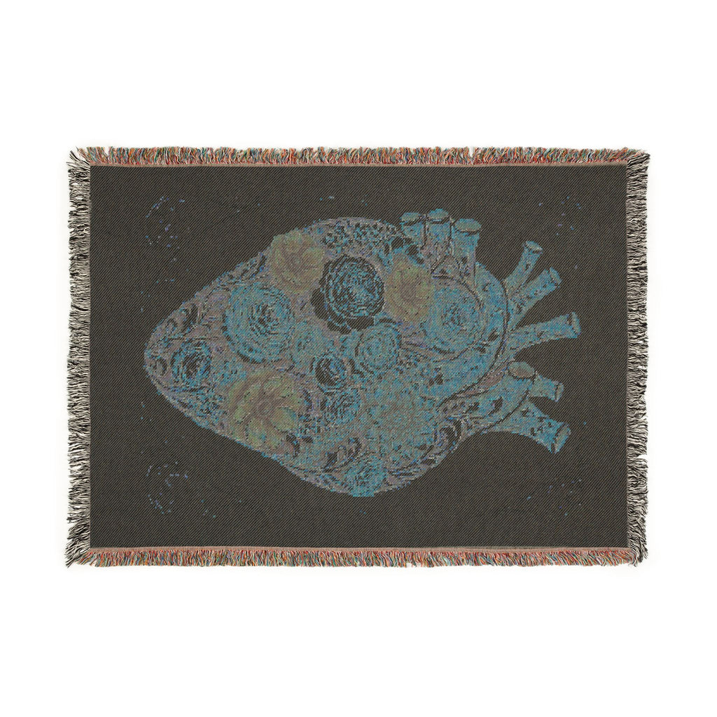 Garden Heart Throw