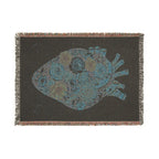 Garden Heart Throw