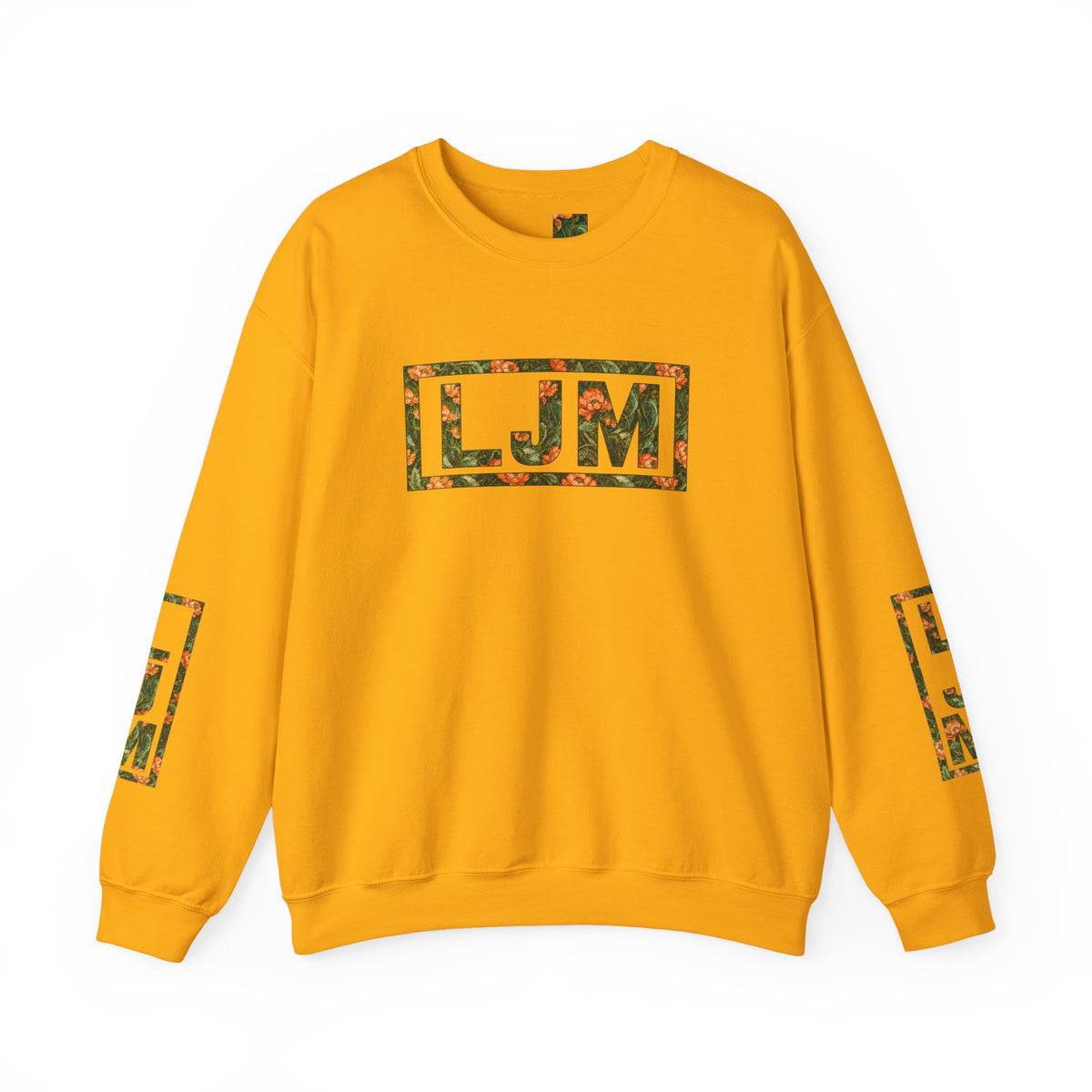 Floral Monogram Crewneck Sweatshirt