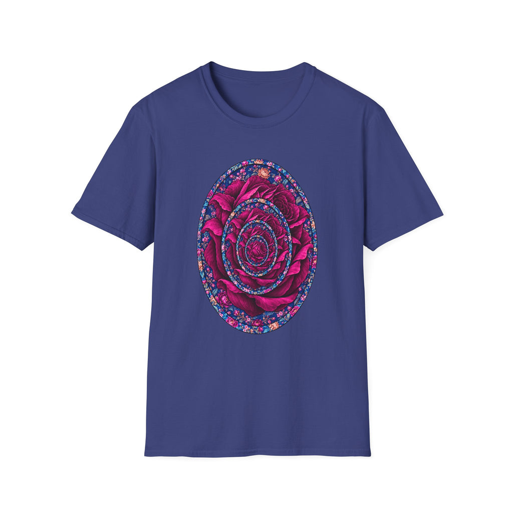 Psychedelic Rose Mandala T-Shirt
