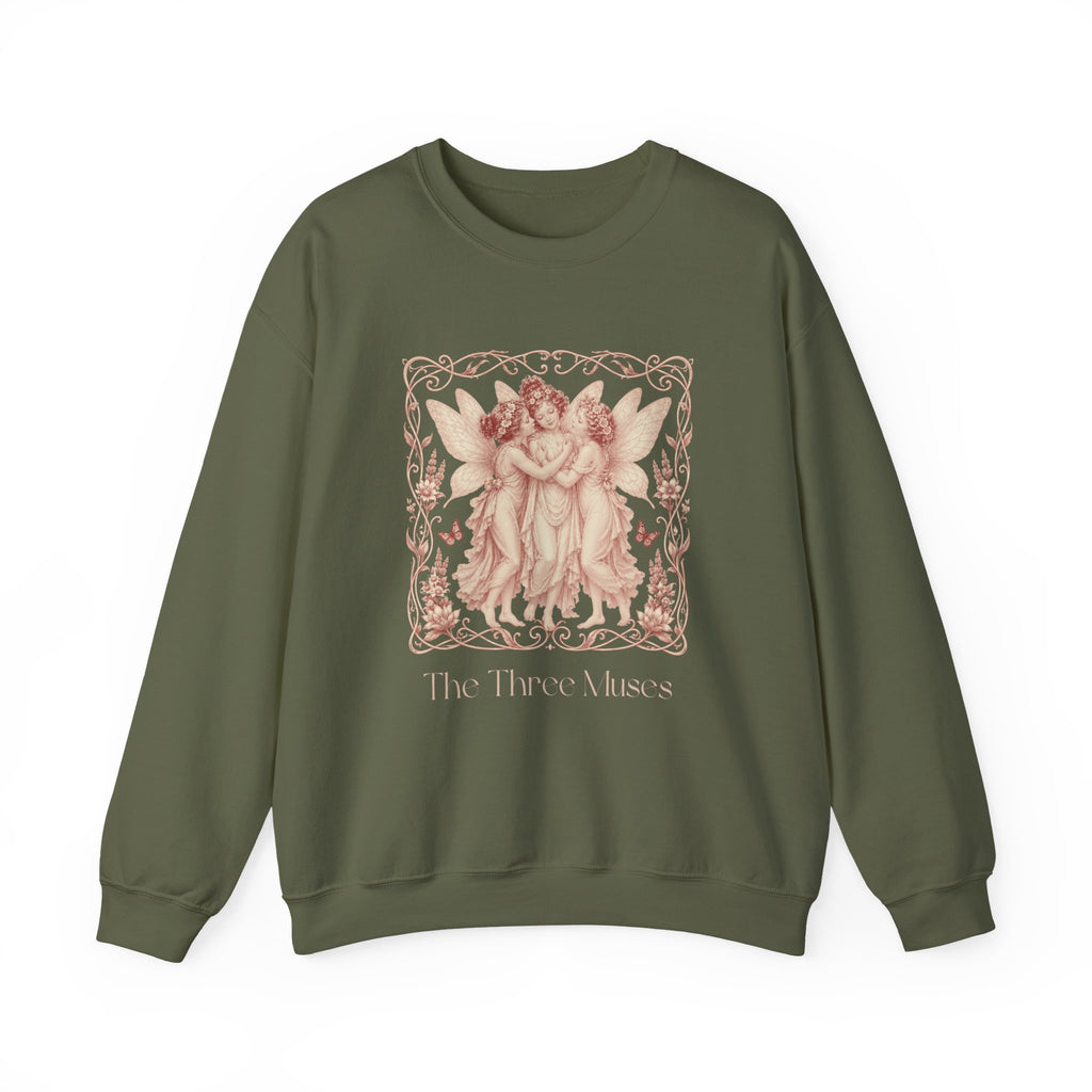 The Three Muses Crewneck Sweatshirt