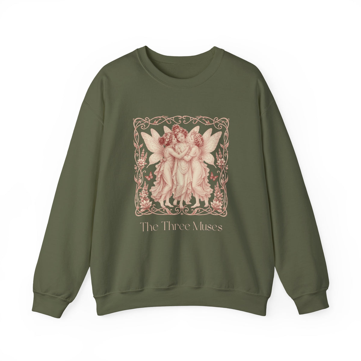 The Three Muses Crewneck Sweatshirt