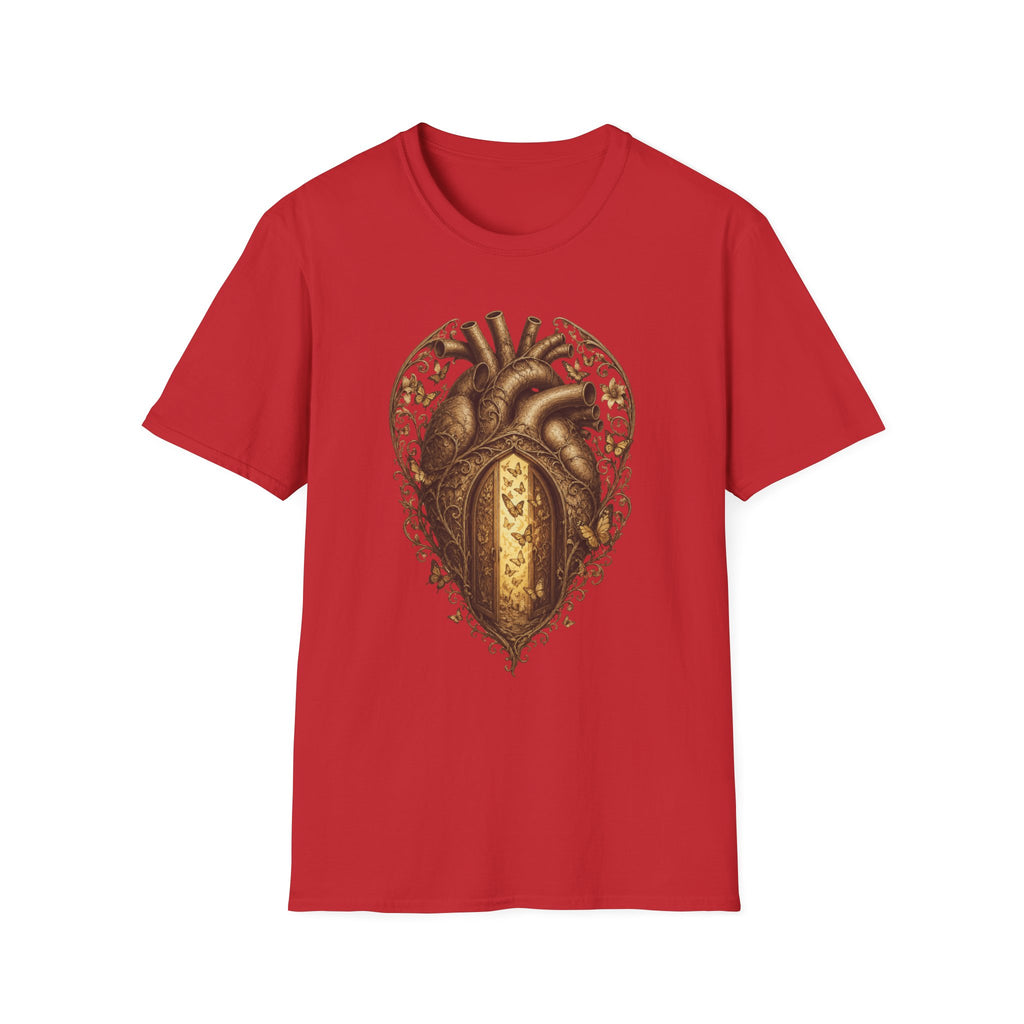 Butterfly Door Heart T-Shirt