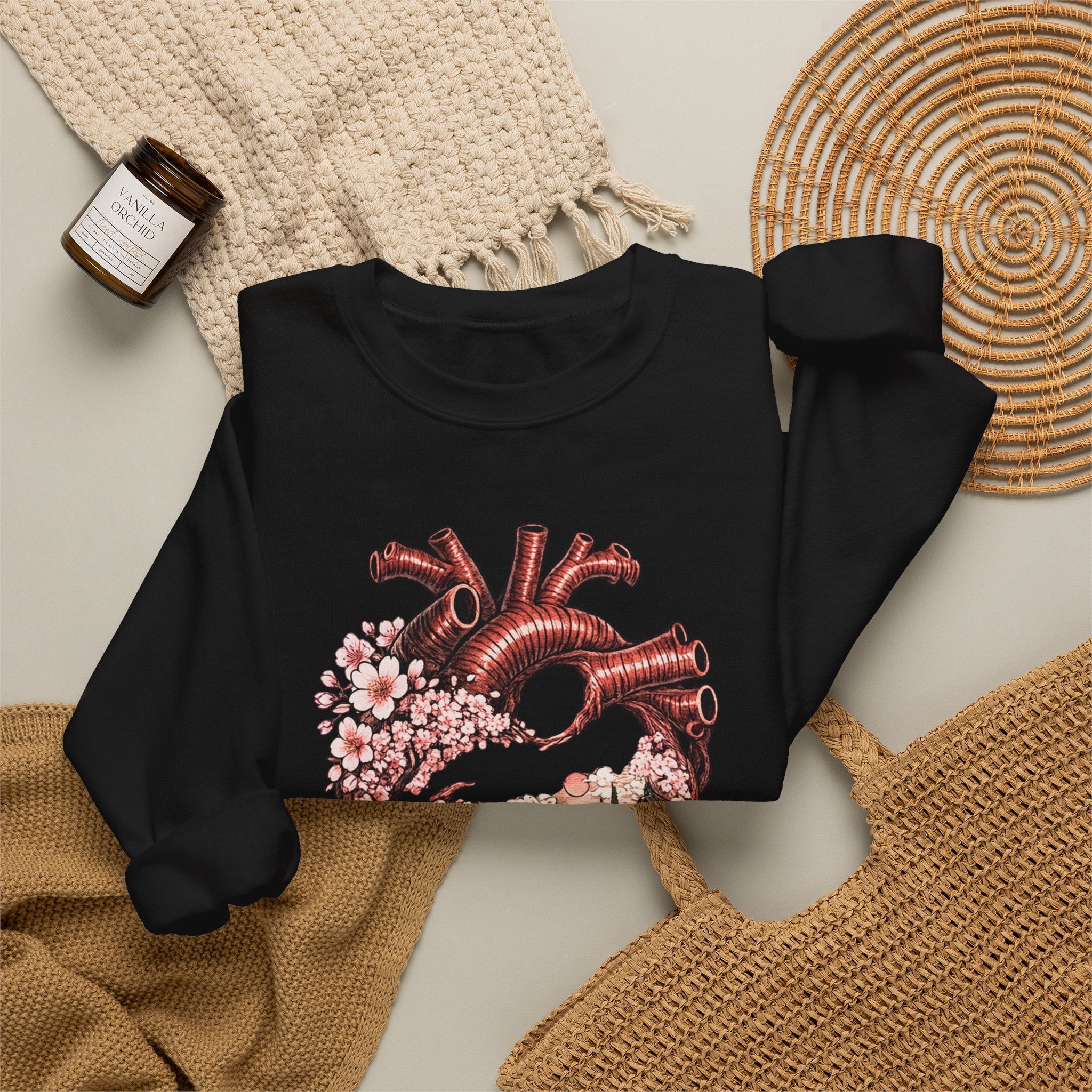 Sakura Blossoms Crewneck Sweatshirt