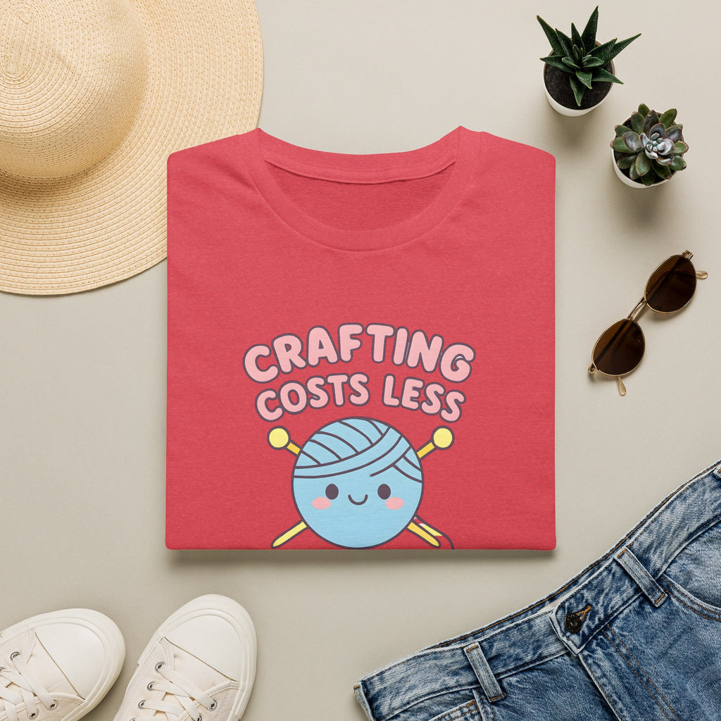 Crafting Cheaper Than Therapy T-Shirt
