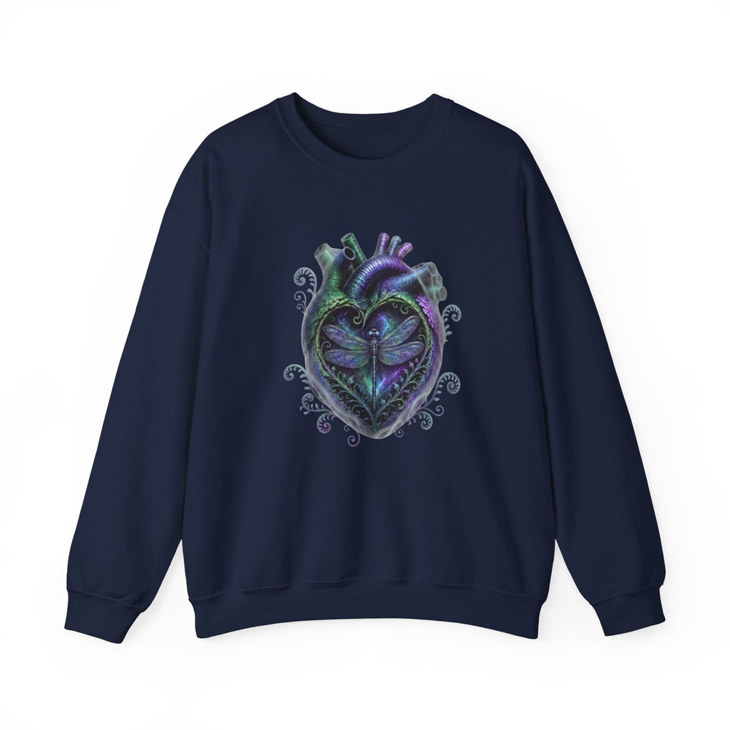 Dragonfly Heart Crewneck Sweatshirt