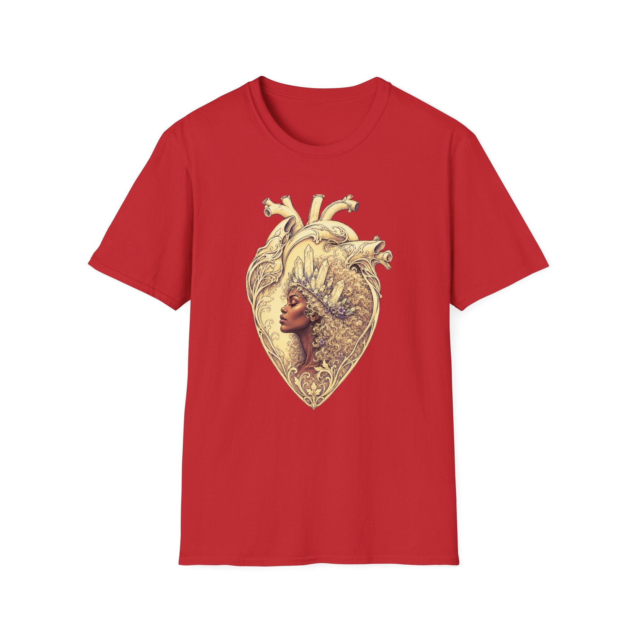 Crystal Crown Heart T-Shirt