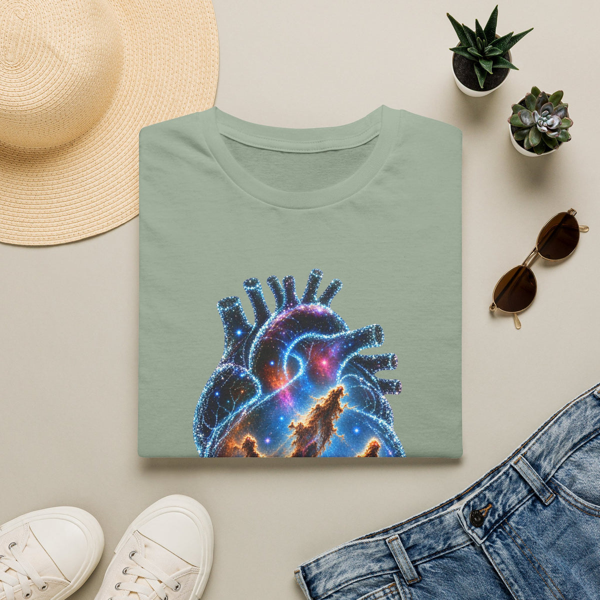 Galaxy Heart T-Shirt