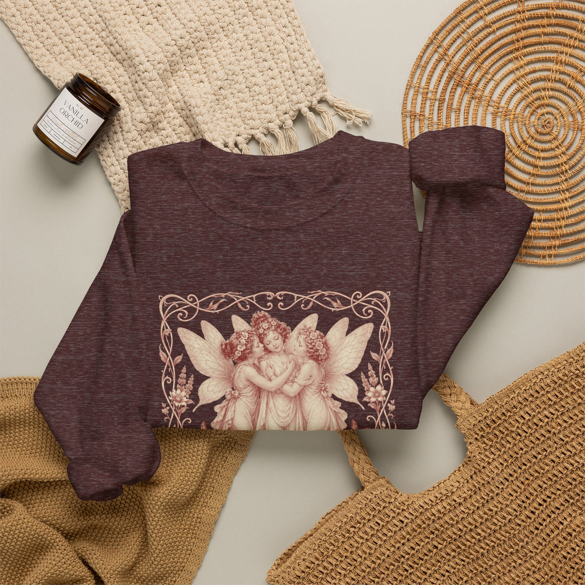 The Three Muses Crewneck Sweatshirt
