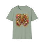 Nouveau Flower Ribcage T-Shirt