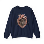 Wolf Heart Crewneck Sweatshirt