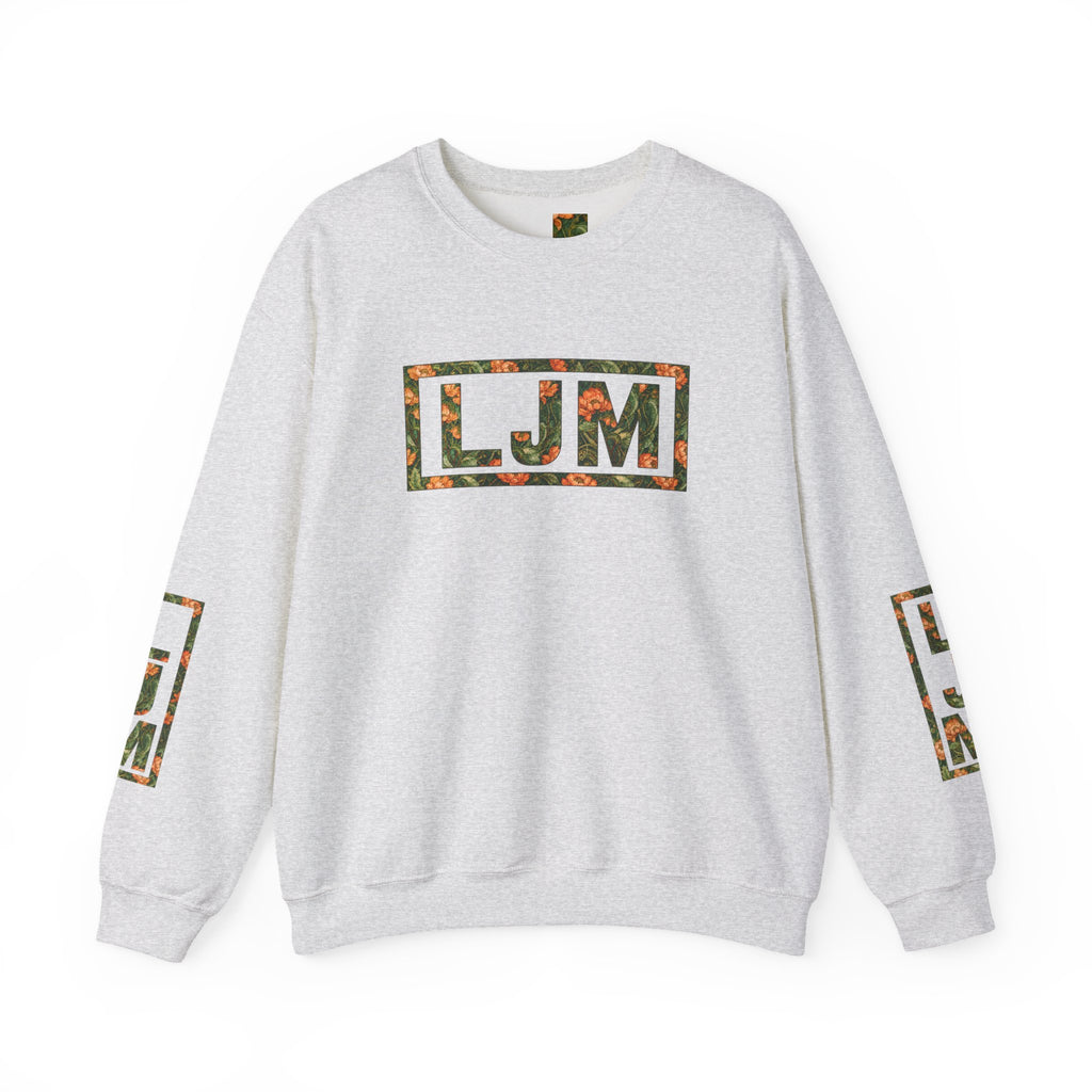Floral Monogram Crewneck Sweatshirt