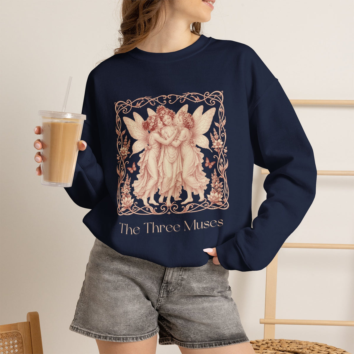 The Three Muses Crewneck Sweatshirt