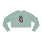 Cropped Sweatshirt —Galaxy Heart