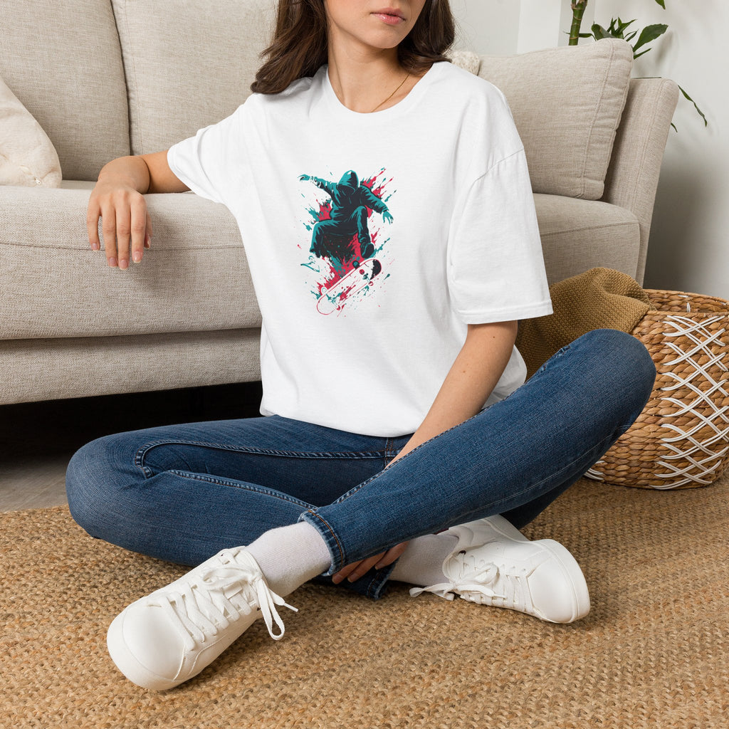 Hooded Skater Jump T-Shirt