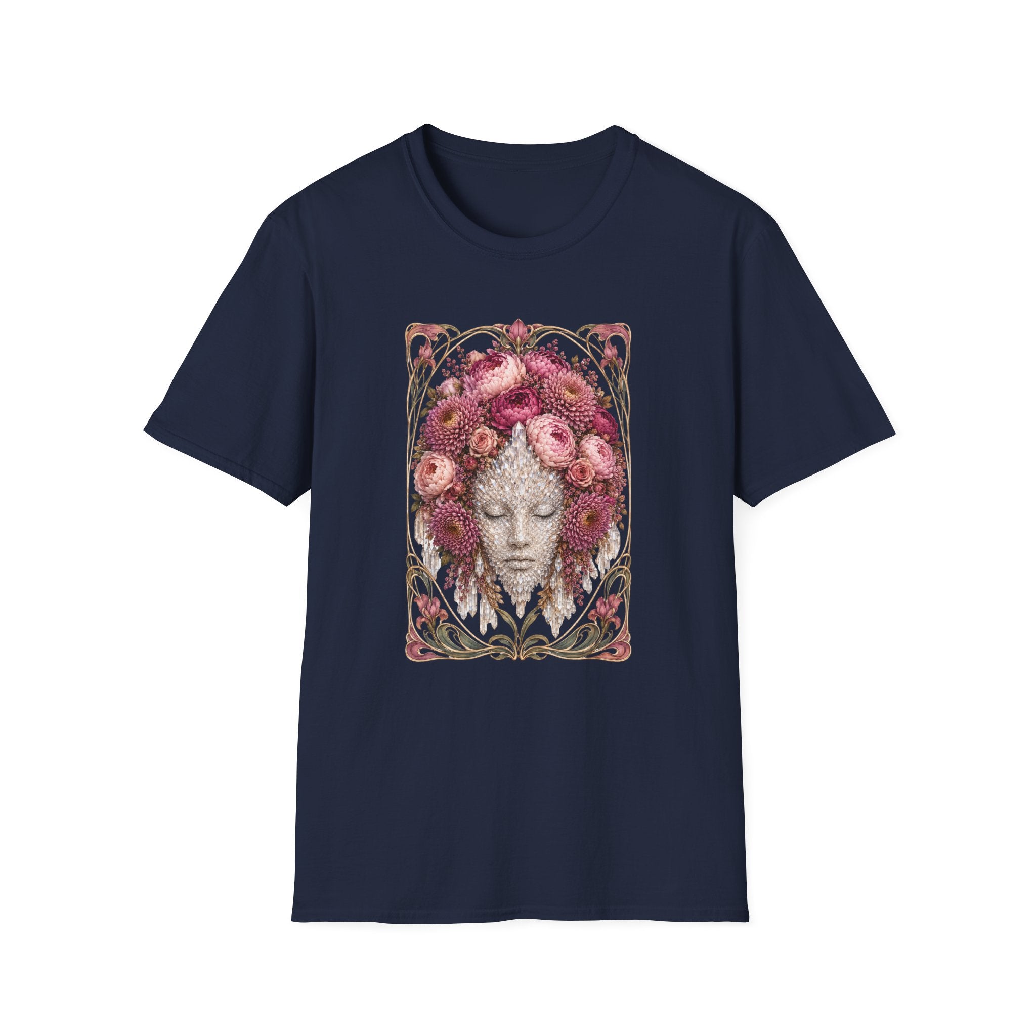 Floral Nouveau Crystal T-Shirt