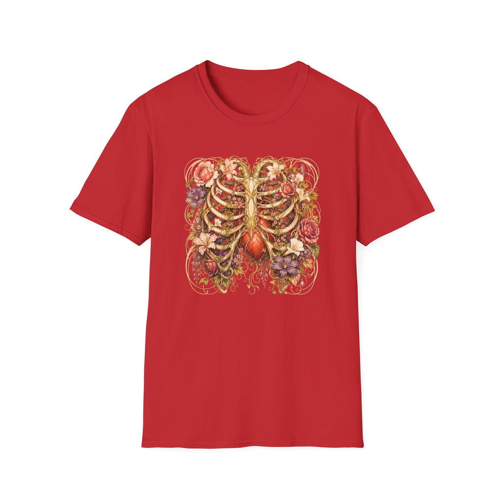 Nouveau Flower Ribcage T-Shirt