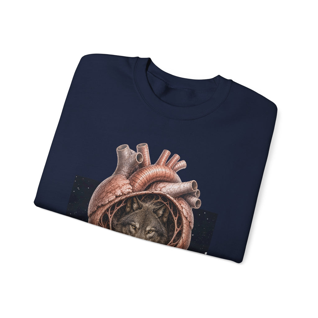 Wolf Heart Crewneck Sweatshirt