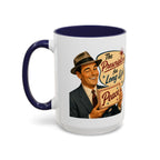 "Peace For a Long Life" Vintage Accent Coffee Mug