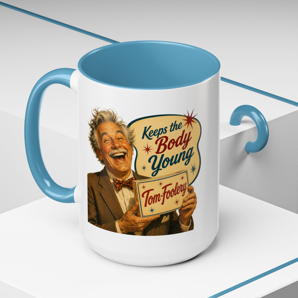 Tom Foolery Retro Accent Coffee Mug