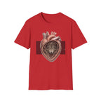 Spirit Wolf Heart T-Shirt