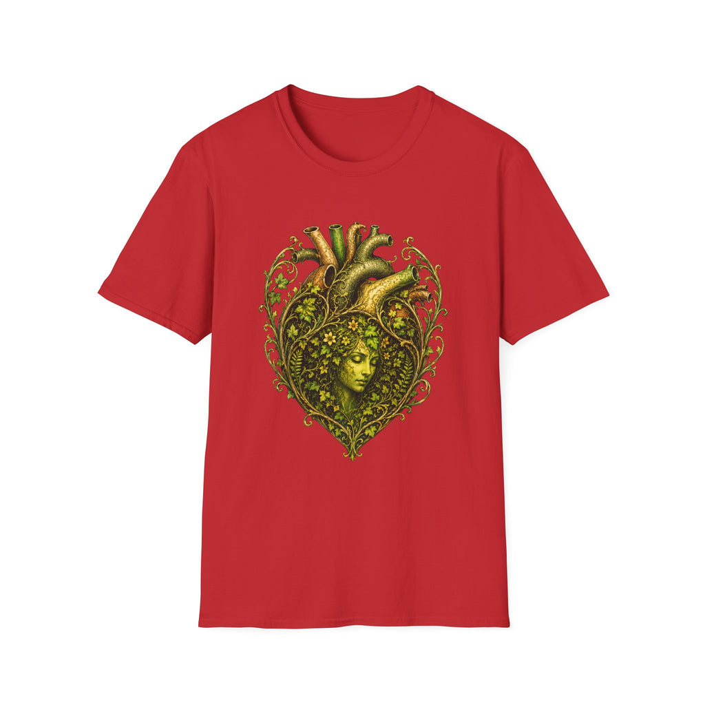 Green Woman Heart T-Shirt