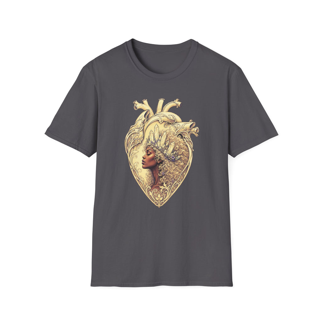 Crystal Crown Heart T-Shirt