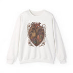 Crystal Heart Crewneck Sweatshirt
