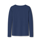 Joie de Vivre Floral V-Neck Tee — Women's Long Sleeve
