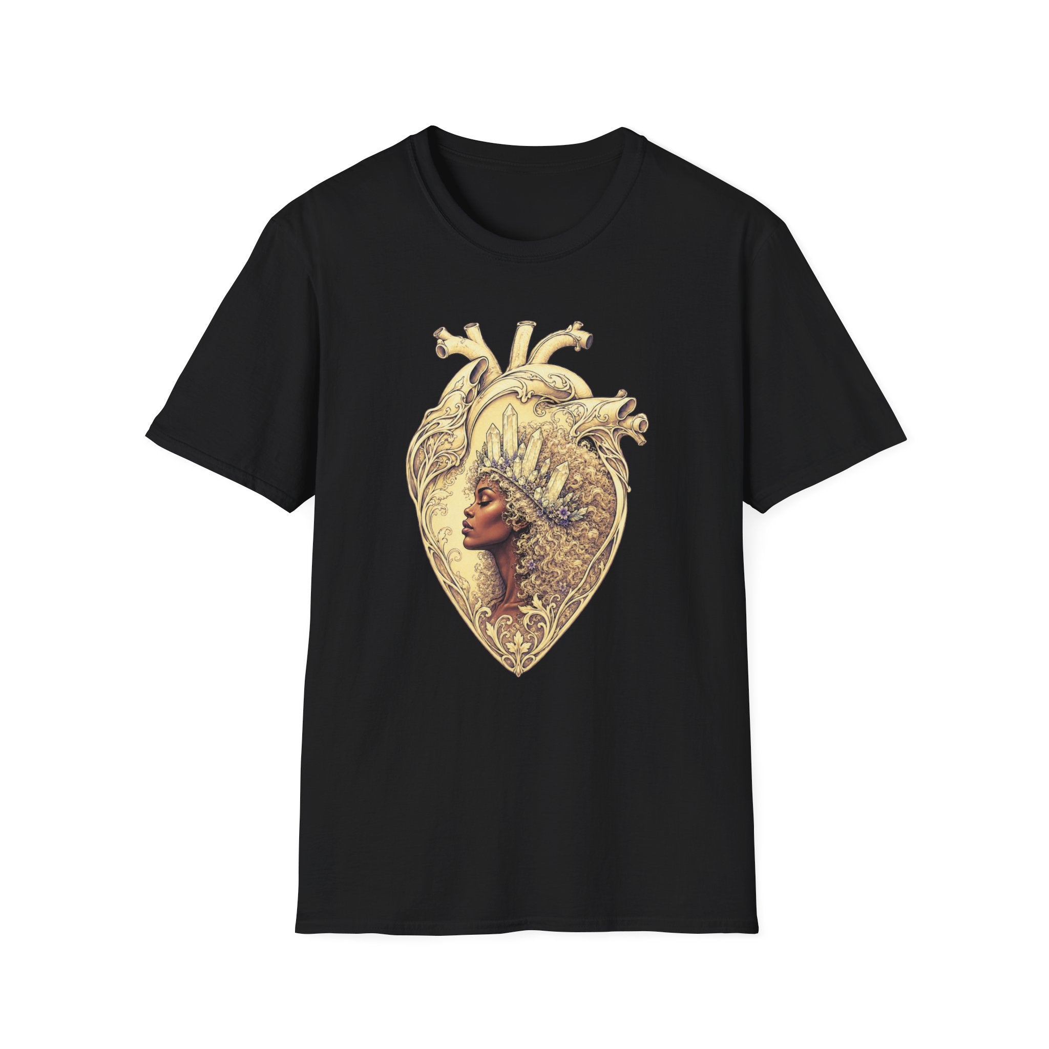 Crystal Crown Heart T-Shirt