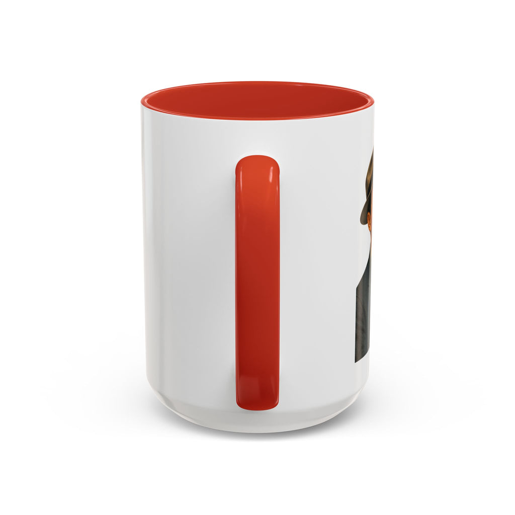 "Peace For a Long Life" Vintage Accent Coffee Mug