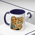 Outrageous Imagination Retro Accent Coffee Mug