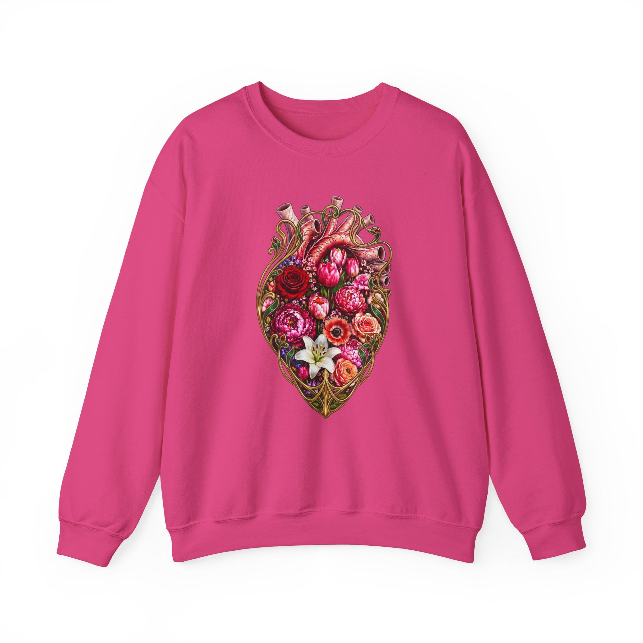 Nouveau Heart Crewneck Sweatshirt