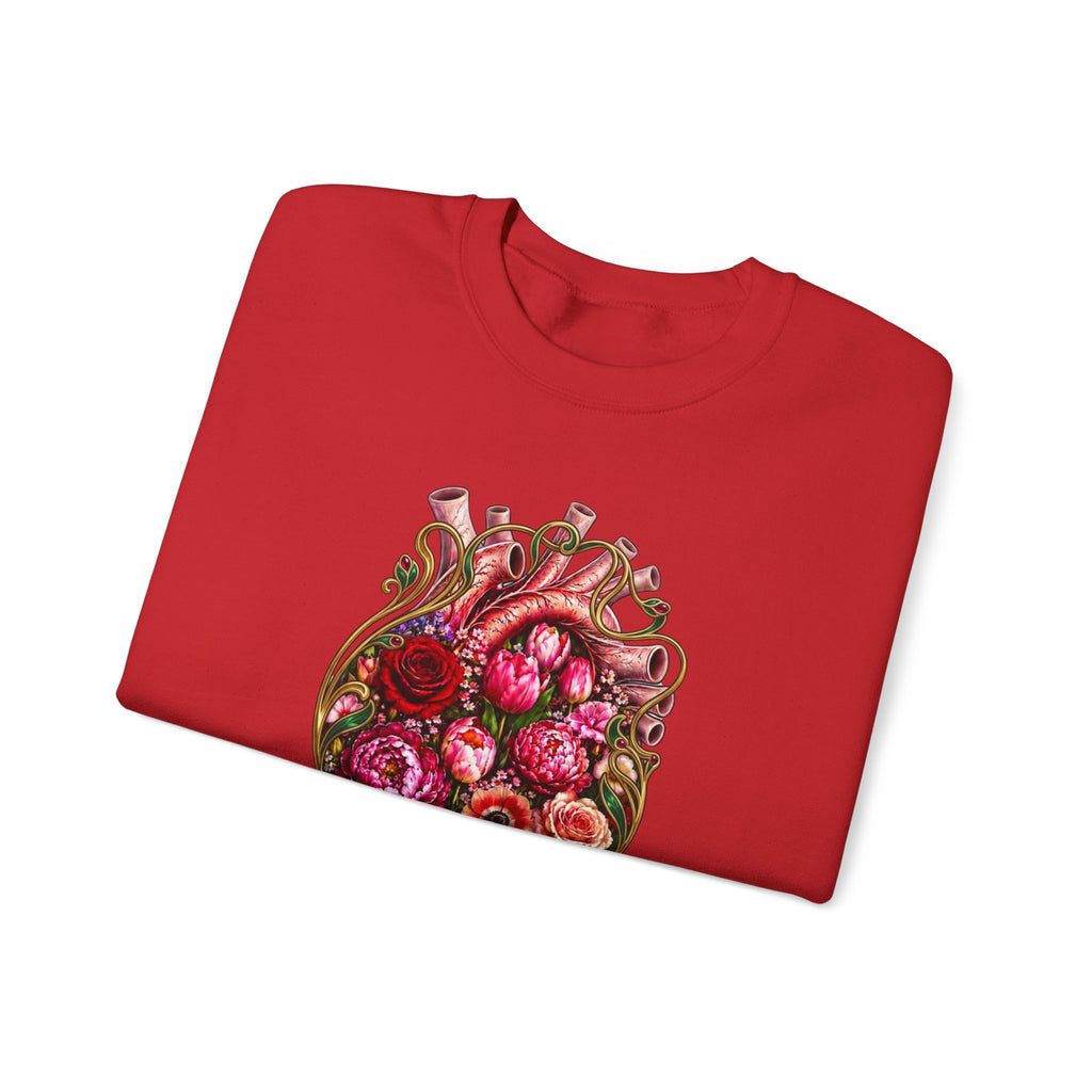 Nouveau Heart Crewneck Sweatshirt