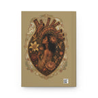 My Muse Hardcover Journal — Vintage Art Nouveau Floral Notebook